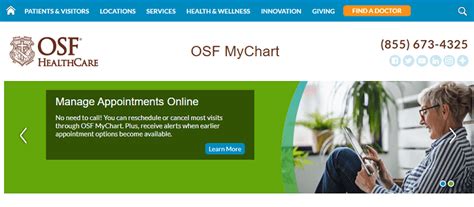 osf medical group|mychart osf login.